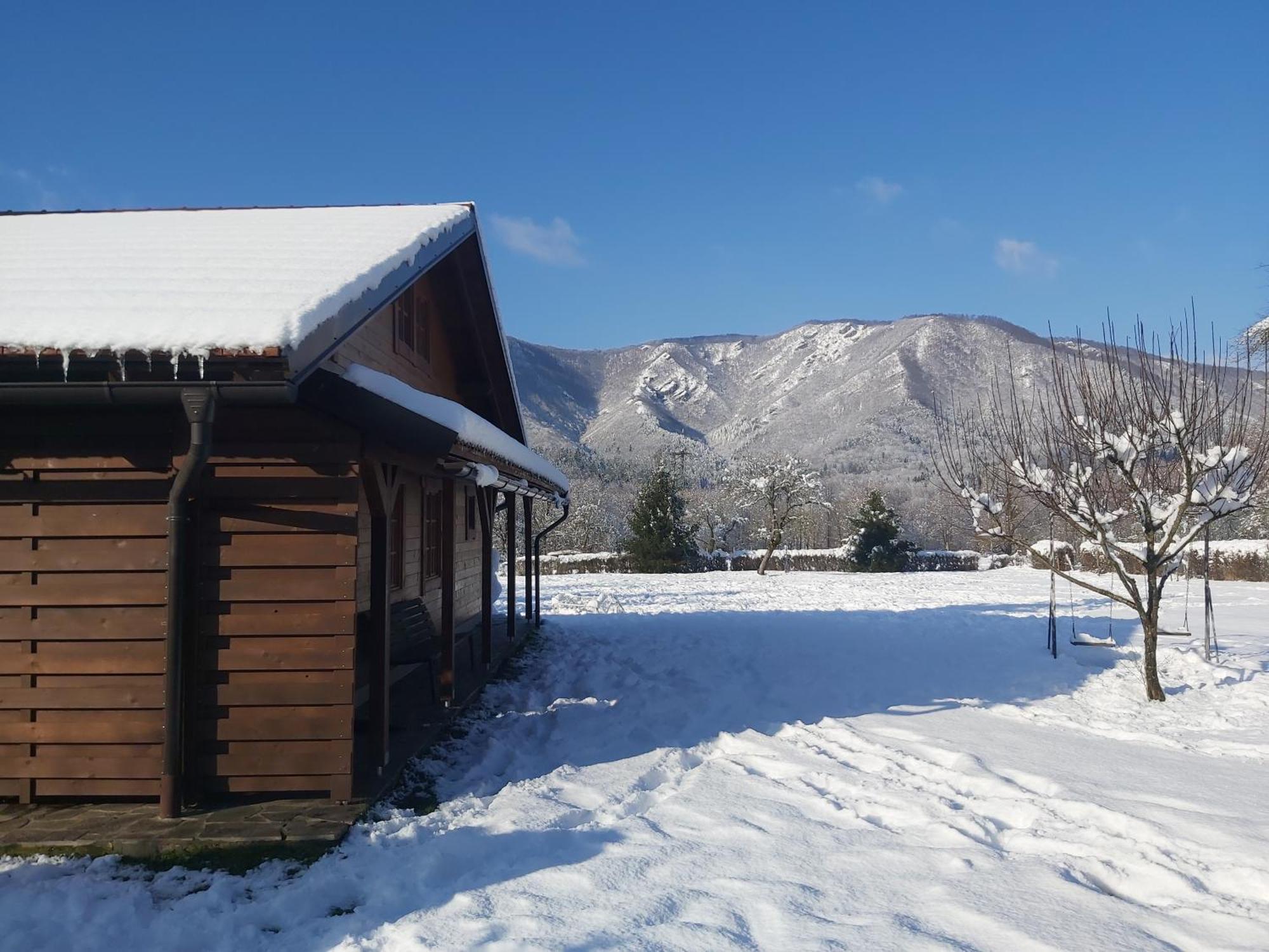 Wooden House Pia Villa Brod na Kupi Exterior photo